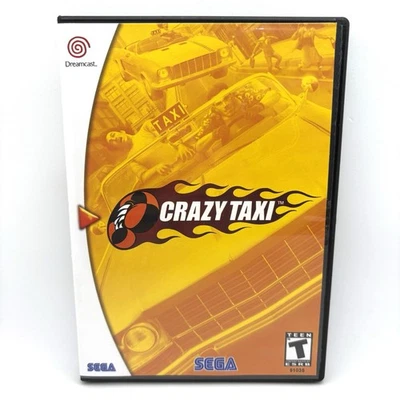 Dreamcast Crazy Taxi (Sega) With Replacement DVD Case & Custom Artwork - Image 1 of 4