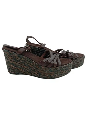 Fred de la Bretonière Sandales Femme Cuir Marron (EU 40) - Photo 1/3