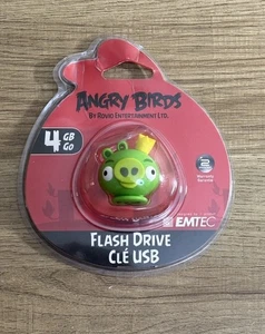 Angry Birds 4GB Flash Drive King Pig USB – Green – Brand New - Picture 1 of 4