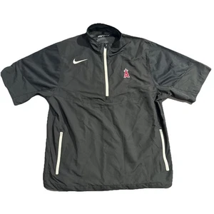 Anaheim Angels Nike Golf 1/4 Zip Mens Therma-Fit Pullover Short Sleeve Size L - Picture 1 of 7