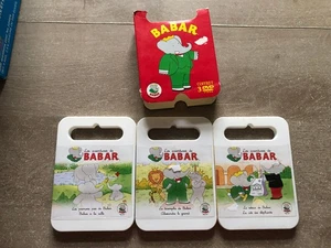 Coffret 3 DVD les aventurres de Babar l'elephant Francais - Imagen 1 de 3