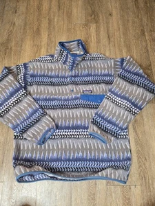 Patagonia Men’s M Synchilla Snap T Fleece Laughing Waters Smolder Blue Herbst 2017 - Bild 1 von 8