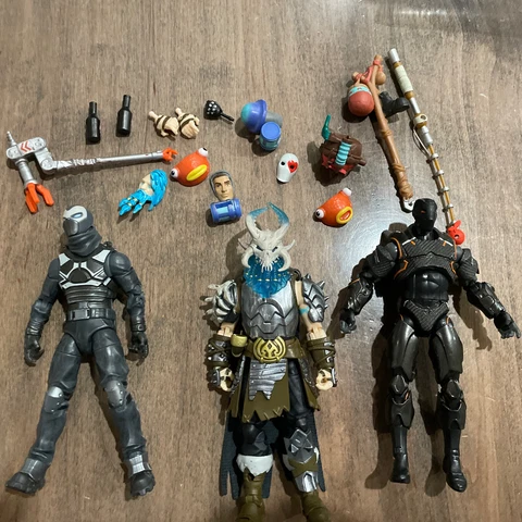 Fortnite 6 Inch Legendary Series Figures Ragnarok, Enforcer, Omega Lot jazwares Cover