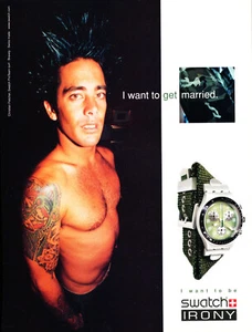 SWATCH WATCH MAGAZINE Promo Anzeige #045 ORIGINAL "KEINE UHR" - Bild 1 von 1