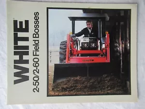 Folleto de ventas de tractor Field Boss 1978 blanco 2-50 2-60 - Imagen 1 de 9