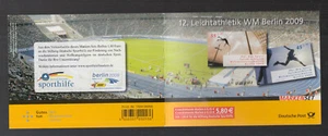 2009 Germany - Sports Aid IAAF World Championship Booklet of 10 v MNH SC. B1017 - Picture 1 of 2
