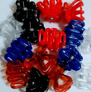 30 Assorted Color Butterfly Hair Claw kids Mini Accessories Claw Baby Girl - Picture 1 of 3