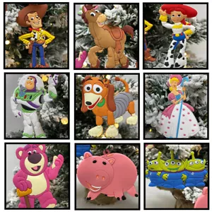 Disney's Toy Story Weihnachtsschmuck Deluxe 9-teiliges Set - Brandneu - Bild 1 von 24