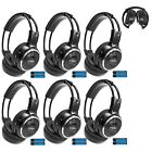6 Fold In Noise Cancelling Wireless Headphones For Lexus Tv Dvd New Headsets 208
