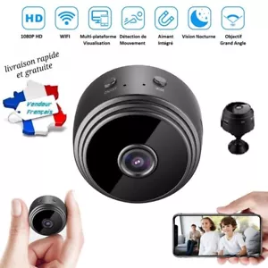 Mini Kamera Überwachung Innen Sicherheit Nachtsicht HD 1080P WIFI - Bild 1 von 11
