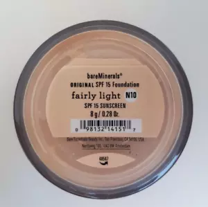 bareMinerals Foundation Broad Spectrum SPF 15 N10 Fairly Light 8g - Picture 1 of 2