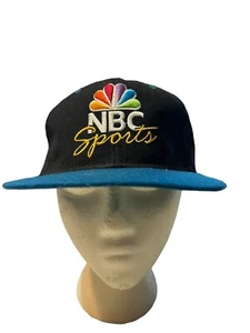 Vintage 90s NBC Sports Crew Snapback Hat, Cap STARTER Official Licensed NBA - Bild 1 von 3
