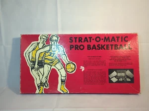 Vtg Strat-o-matic 77-78 Pro Basketball Game 2 Teams Houston Rockets Golden State - Picture 1 of 14