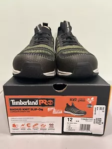 Timberland Pro Radius Knit Composite Toe Slipper Arbeit Sneaker TB0A2N17 Größe 12 - Bild 1 von 9