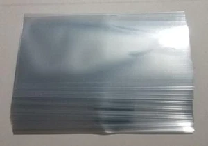 100 Pcs 2.5"x5" Heat Shrink Clear PVC Sleeve 2 Mil Side Perforation 4 Easy Cut - Picture 1 of 4