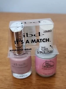 IBD It's a Match GEL & Nail Polish Matching Color 208DB Macaroon - Picture 1 of 4