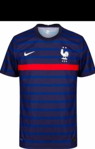 Nike France Vapor Match Home Soccer Kit Jersey 2020-2021 Navy Men's Size S New - Picture 1 of 6
