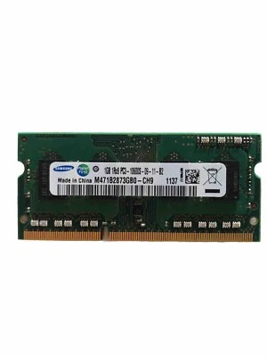 1Gb Samsung DDR3 Pc3-10600S M471B2873GB0-CH9 09-11-b2 - Image 1 of 2