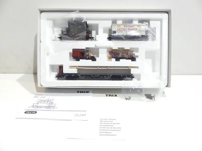 Trix H0 21249 Löschzug / Güterzug mit Glaskasten der K.P.E.V. OVP DCC SX V2143 - Bild 1 von 4
