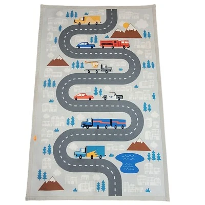 Детская игровая комната ковер коврик большие снасти автомобили грузовики 30 «x 48» нескользящая подушка - Изображение 1 из 4