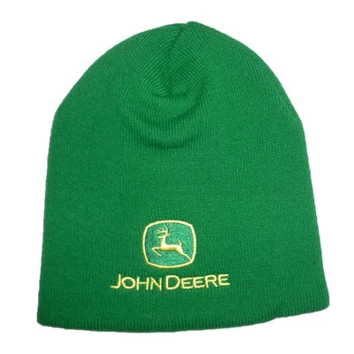 New Beanie John Deere Grün Strickmütze Unisex, knit hat, made in USA