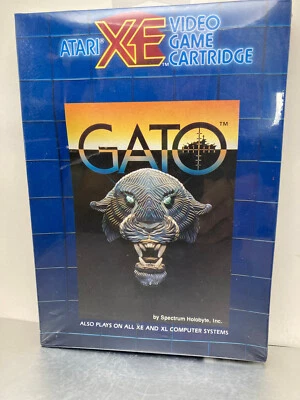 Gato XE Cartridge Atari 400/800/XL/XE RX8090 NOS - Image 1 of 4