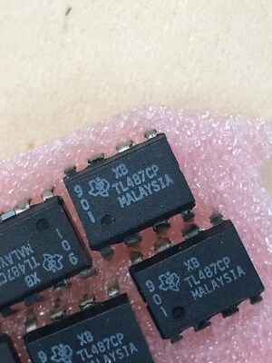TL487CP TL487 Texas Instruments some tarnish on chips - Image 1 of 2