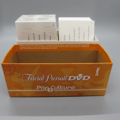 Trivial Pursuit DVD Popculture 2 tarjetas de juego de repuesto SOLO Foto 1 de 2