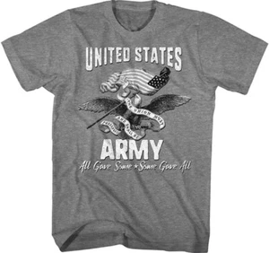 United States Armed Forces U.S. Army All Gave Some Some Gave All Men's T Shirt  - Picture 1 of 3