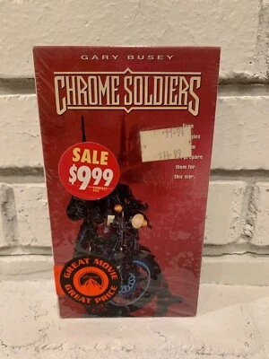Chrome Soldiers VHS Brand New Sealed Gary Busey Rare Action Cult Cassette Tape - Image 1 of 4