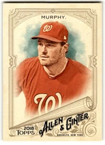 2018 Topps Allen & Ginter Daniel Murphy #64 Washington Nationals - Picture 1 of 2