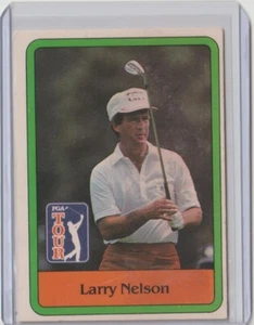 1981 Donruss PGA Tour Golf Card # 11 Larry Nelson (HOF) - Picture 1 of 2
