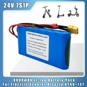 24V / 29V 7s1p 8000mah LI-LON AKKU FÜR ELEKTROROLLER FAHRRAD XT60 JST A+++ - Bild 1 von 11