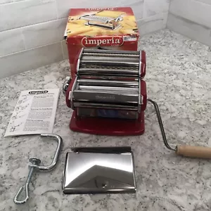 Imperia dal 1932 Italian Pasta Machine Maker Red - Picture 1 of 19