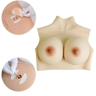 Maletofe Inflatable S Cup Huge Silicone Breast Form Fake Boobs For Crossdresser - Image 1 of 4