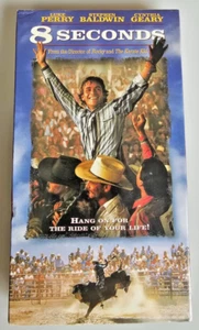 8 Seconds ~ VHS ~ 1994 ~ Luke Perry, Stephan Baldwin & Cynthia Geary New Sealed - Picture 1 of 3