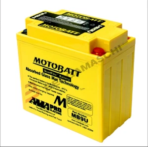 MotoBatt BATTERIA MB9U PRECARICATA 12V 11Ah per Piaggio Vespa ET4 125 1996-2002 - Foto 1 di 4