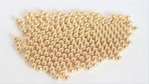 500 bolas de rodamiento de acero cromado chapadas en oro de precisión G25 de 1/16" pulgadas - Imagen 1 de 1
