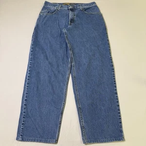 Vintage Levis Silvertab Baggy Jeans Mens 33x34 Blue Relaxed Y2K Grunge Skater - Picture 1 of 18