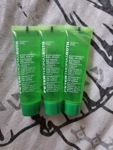 Peter Thomas Roth Cucumber Gel Mask Extreme Detox Hydrator 3x 14ml = 42ml Sealed - Picture 1 of 3