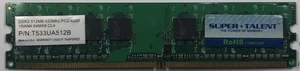 Super Talent T533UA512B 512MB DDR2 Desktop RAM Memory - Picture 1 of 1