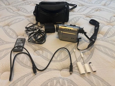 MiniDV Camcorder w/ Adapters for USB-C *Highest Quality* Home Video Digitization - Image 1 of 2