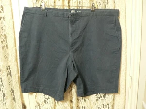 -IZOD PANTALONCINO CHINO UOMO ACQUA SALATA GRANDE E ALTO 48 (48x10) BLU-13" RIALZATO-ELASTICO-VGC - Foto 1 di 10