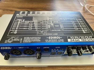 UA-101 ROLAND Edirol Hi-Speed USB Audio Interface Gebraucht - Bild 1 von 4
