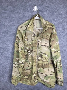 Multicam Tactical Field Jacket Mens Large Camo Full Zip Combat Military - Picture 1 of 5