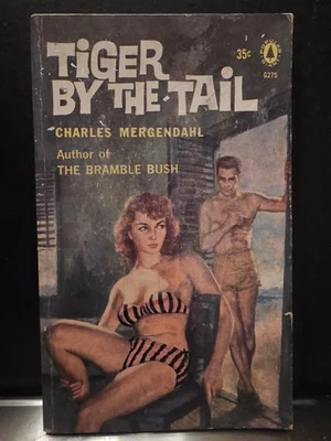VTG Tiger by the Tail 1958 Pulp Popular Paperback Book 1st Ed Charles Mergendahl - Image 1 of 4