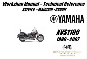 Yamaha XVS1100 XVS 1100 Service Repair Workshop Manual USB 1999 - 2007 - Picture 1 of 11