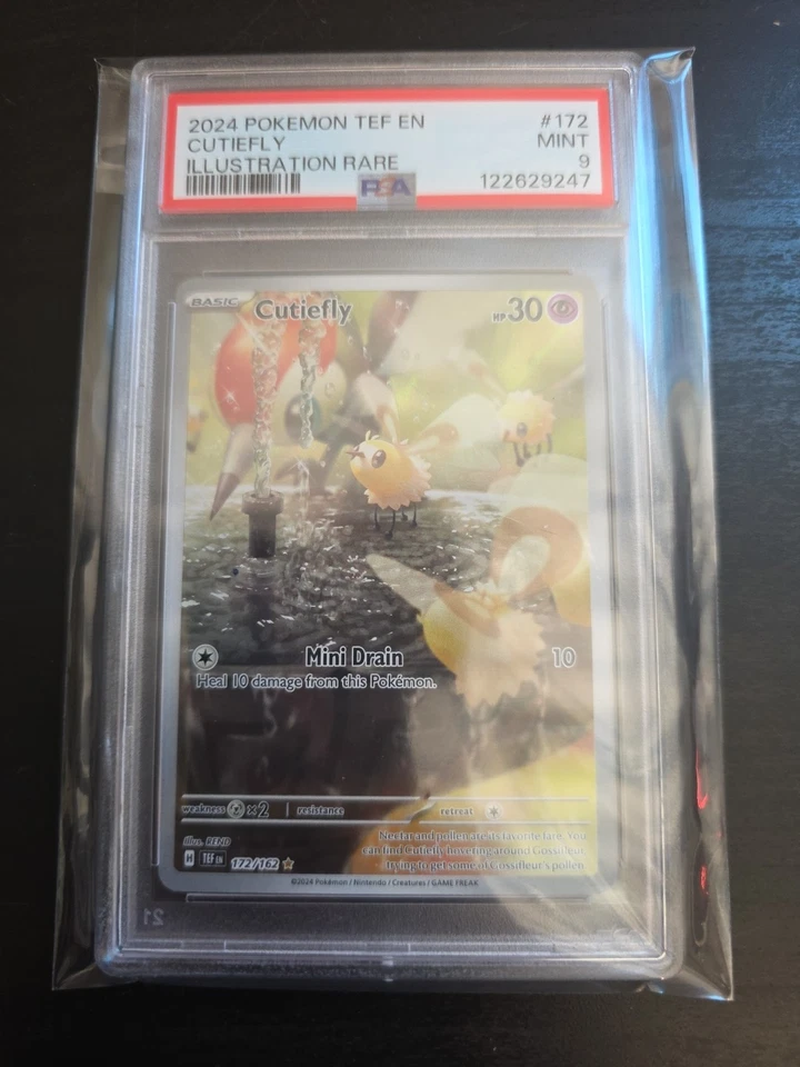 Cutiefly 172/162 Sv05: Temporal Forces Holo PSA 9 Mint  - Image 1 of 2