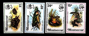 MONTSERRAT - 1972 - Reptiles and Amphibians (1972) MNH** - Imagen 1 de 1