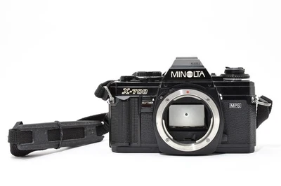 [Exc+5] Nueva cámara fotográfica Minolta X-700 SLR 35 mm cuerpo negro solo de JAPÓN 1786 Foto 1 de 4
